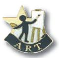 Academic Achievement Pin - "Art"
